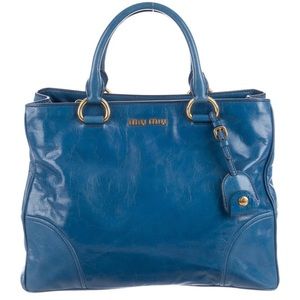 MIU MIU Turquoises Leather Purse